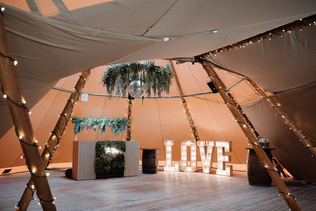 The Tipis at Riley Green