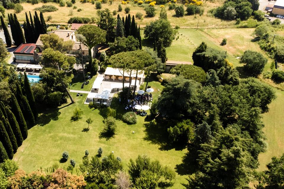 Villa Giulia - drone