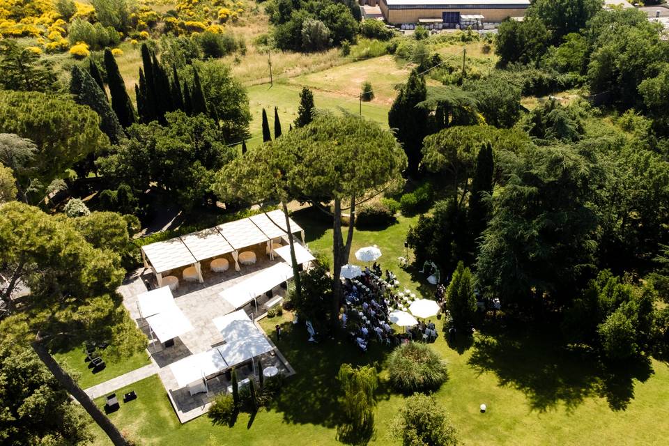 Villa Giulia - drone