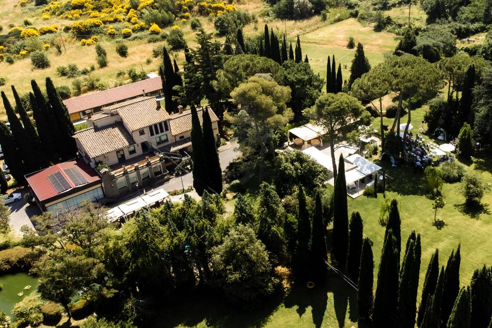 Villa Giulia - drone