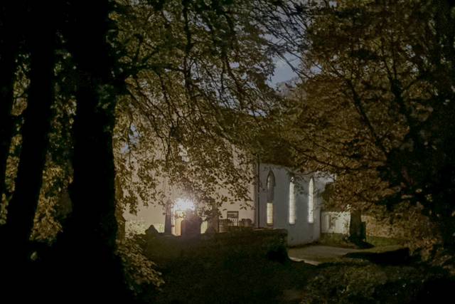 View at night