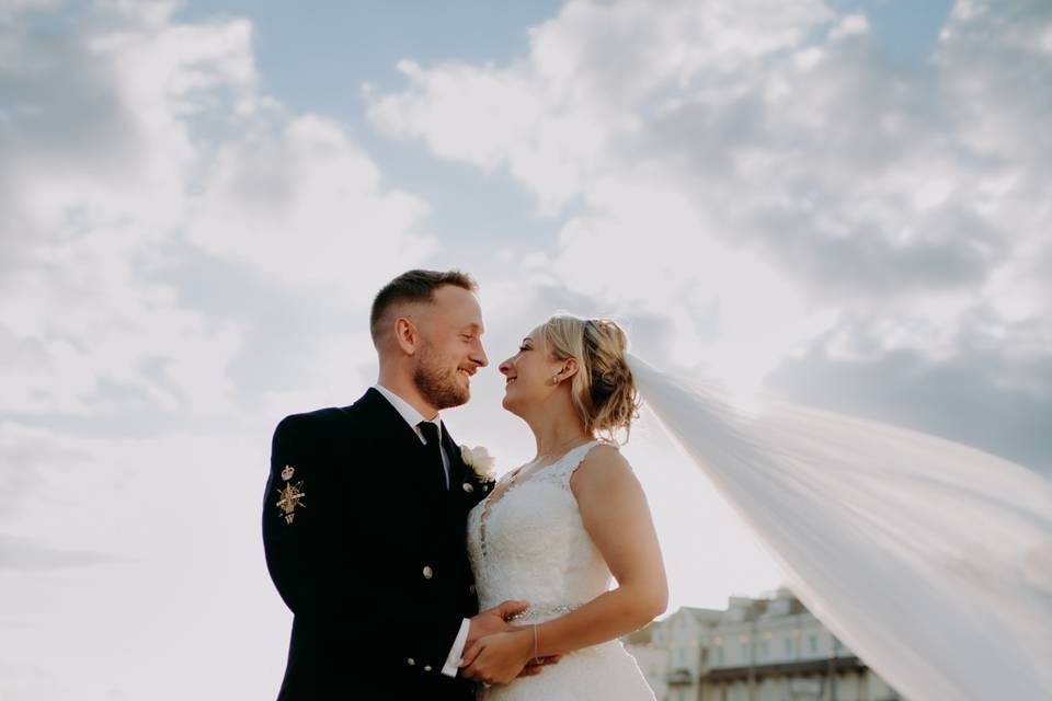 Married on the beach