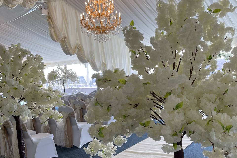 Table blossom trees