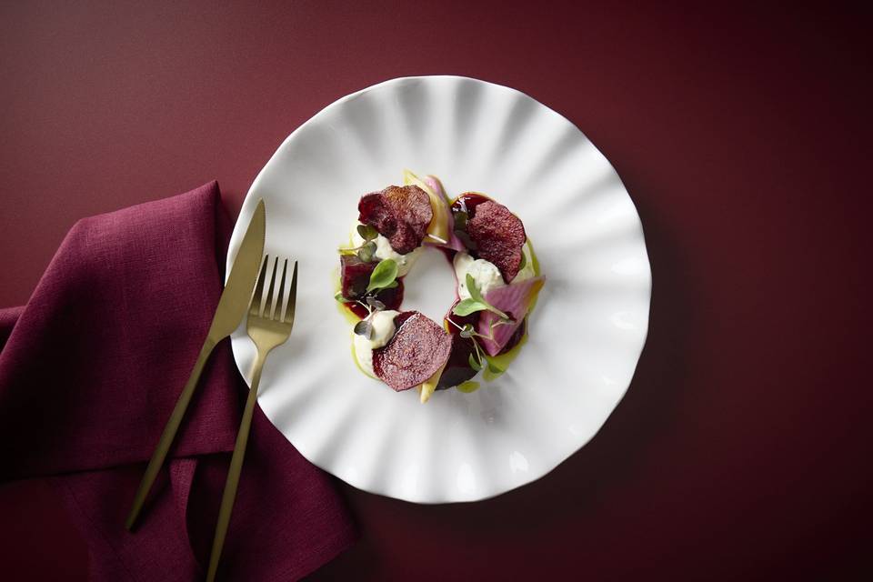 Goats cheese & Beetroot