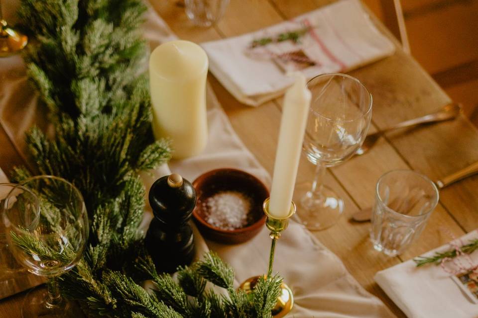 Christmas Table Display