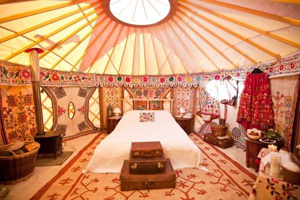 Decorative Hire Hooe's Yurts 10