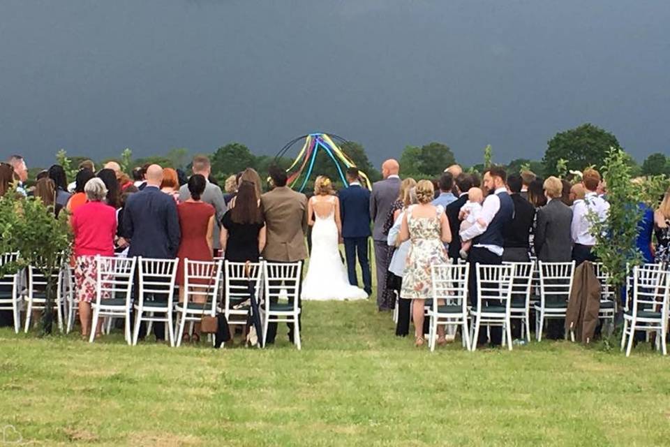 Outdoor ceremonies