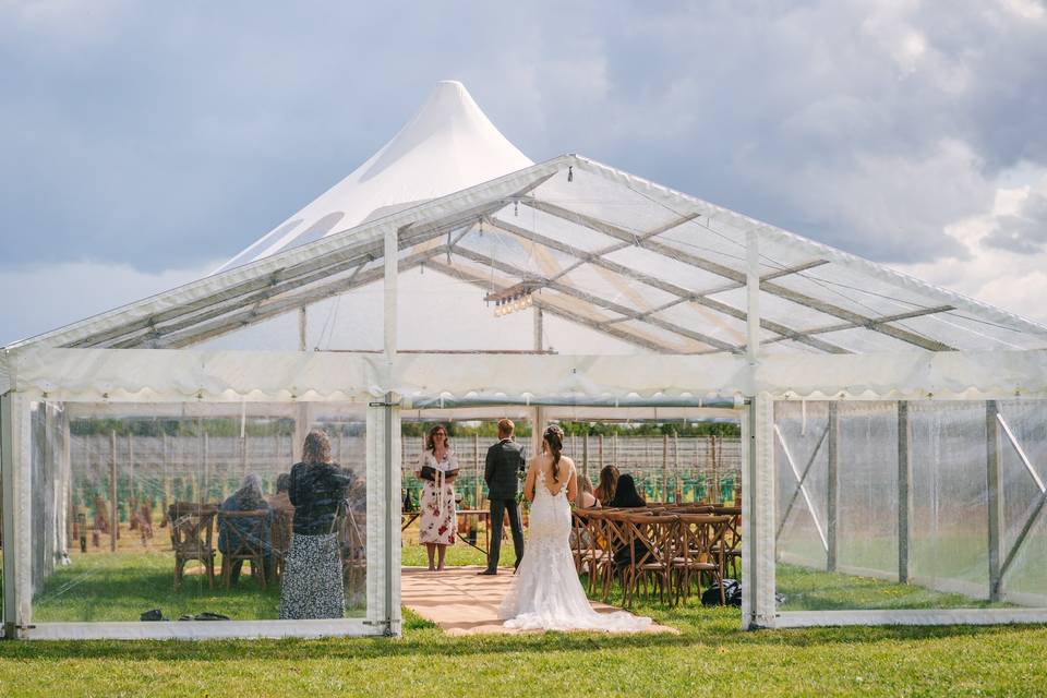 Ceremony marquee