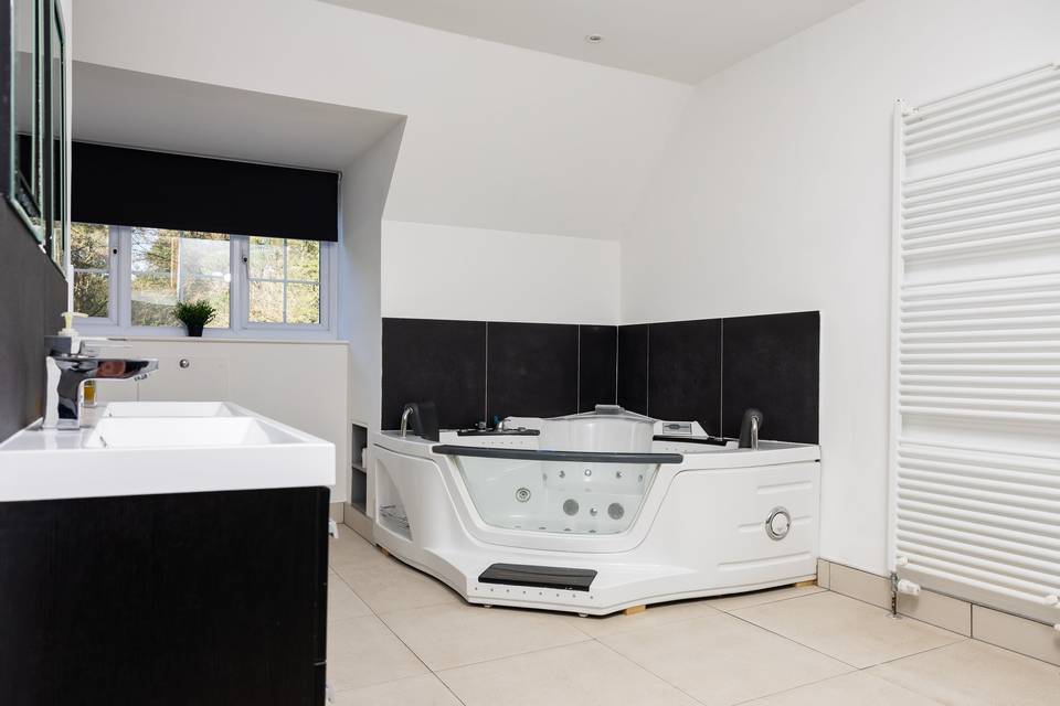 Double Jacuzzi bath