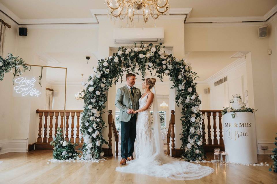 The Ballroom - just married
