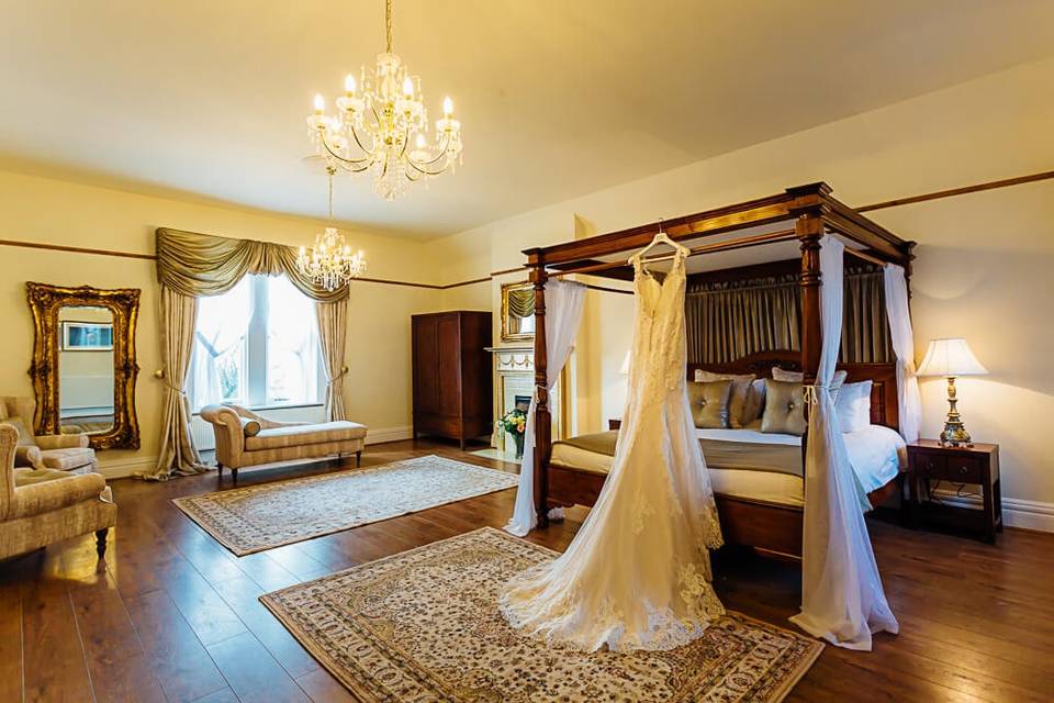 West Tower bridal suite
