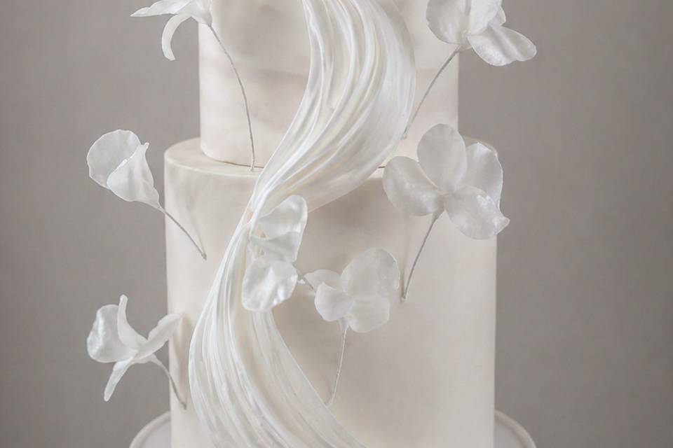 Wafer paper flowers