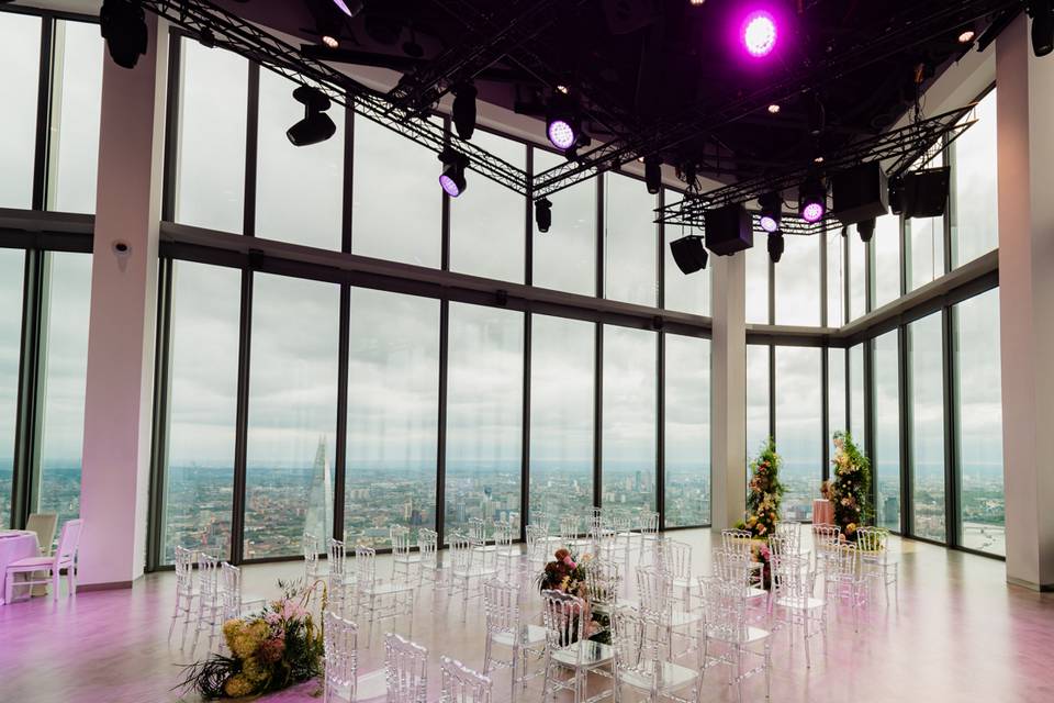 Wedding Ceremony Set up