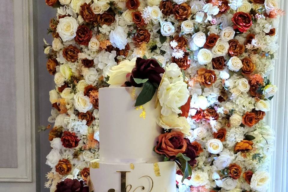 3 tier autumn colours