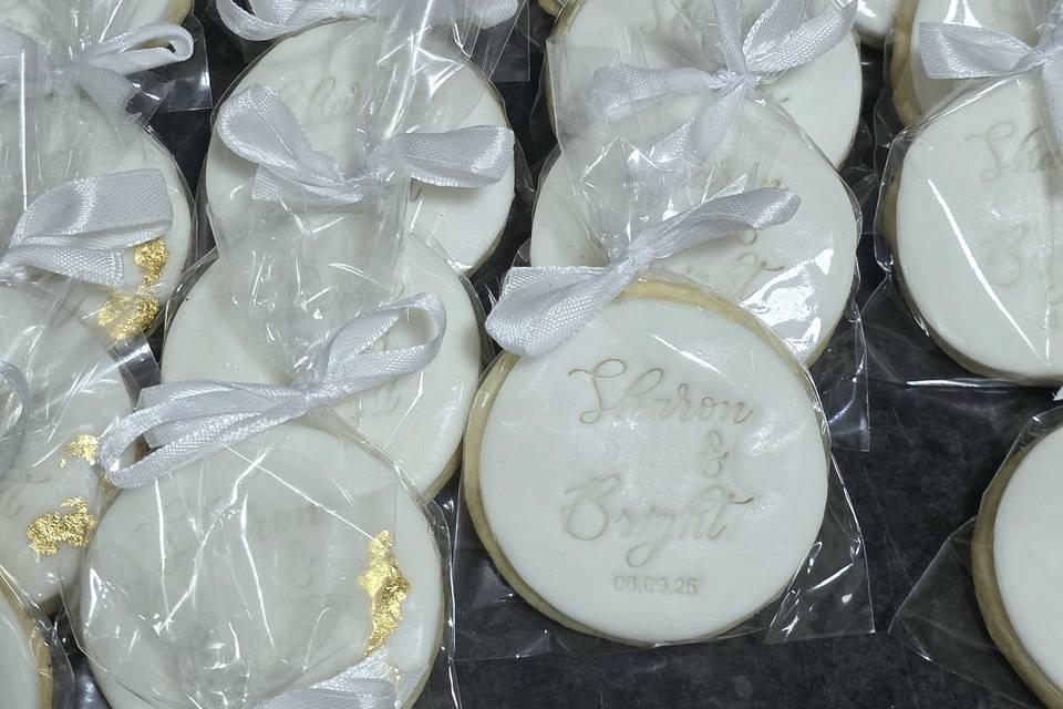Personalised sugar cookies