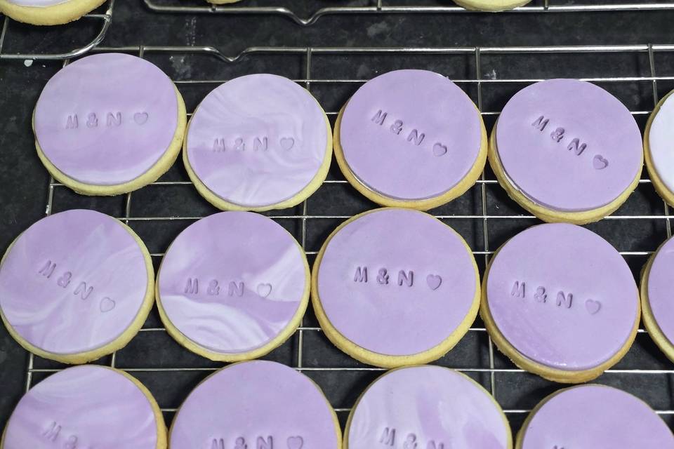 Sugar cookies favours