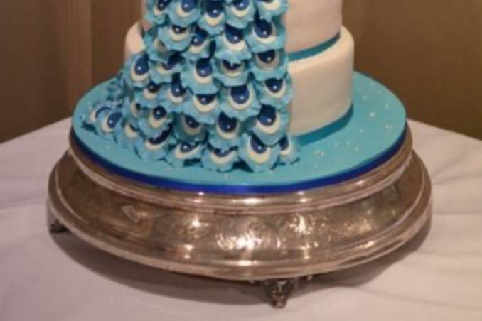 Peacock cake