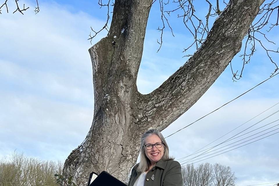 Snowy outdoor wedding?
