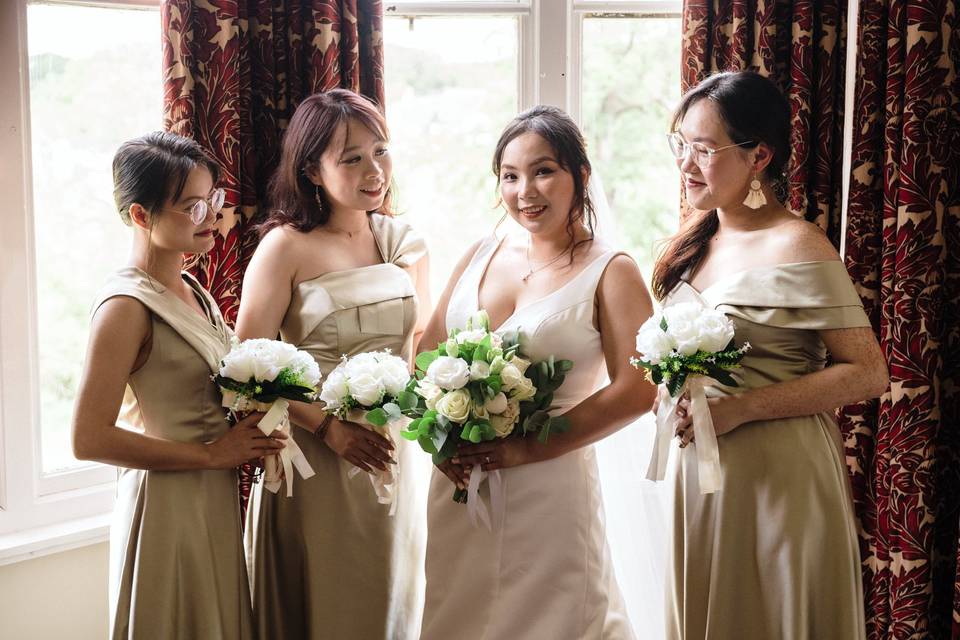 Bridesmaids group image