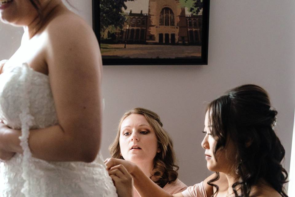 Bridal prep