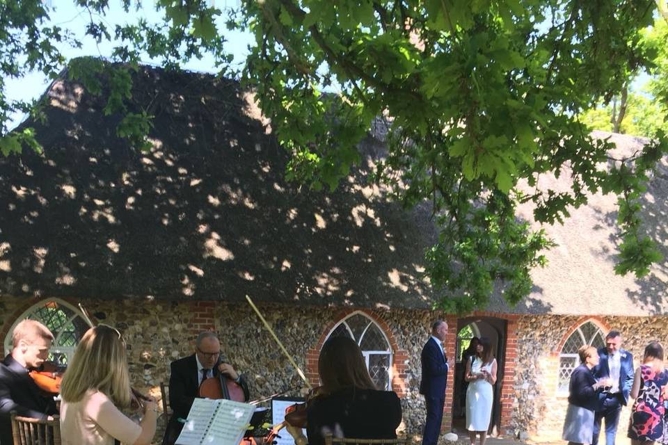 String Quartet at Shepherd's Cottage