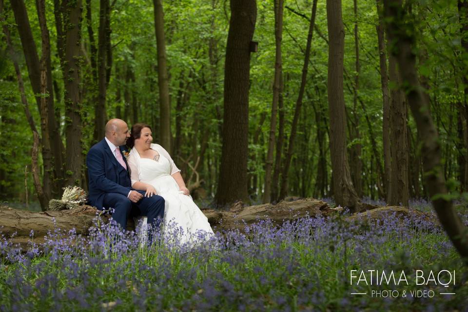 Bluebell wedding