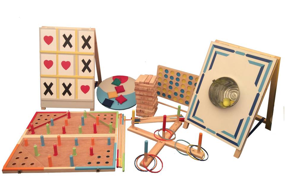 Classic wooden games