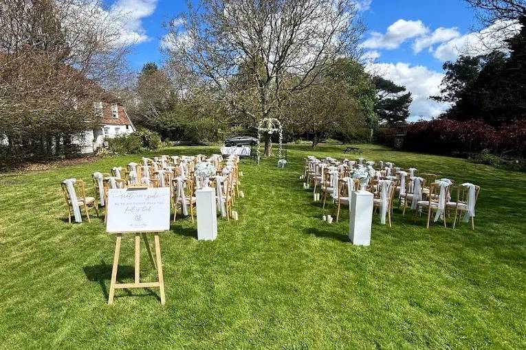 Ceremony on the Lawn