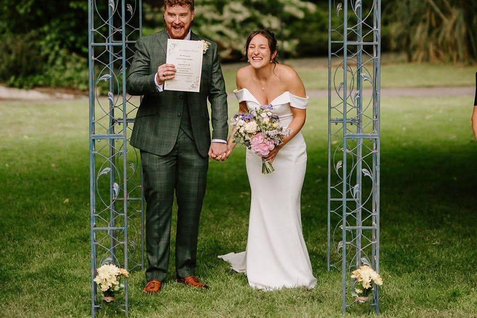 They said I do!