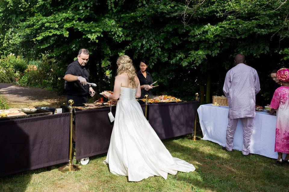 Recommended caterers