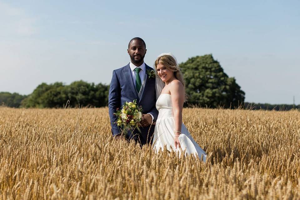 Farming wedding