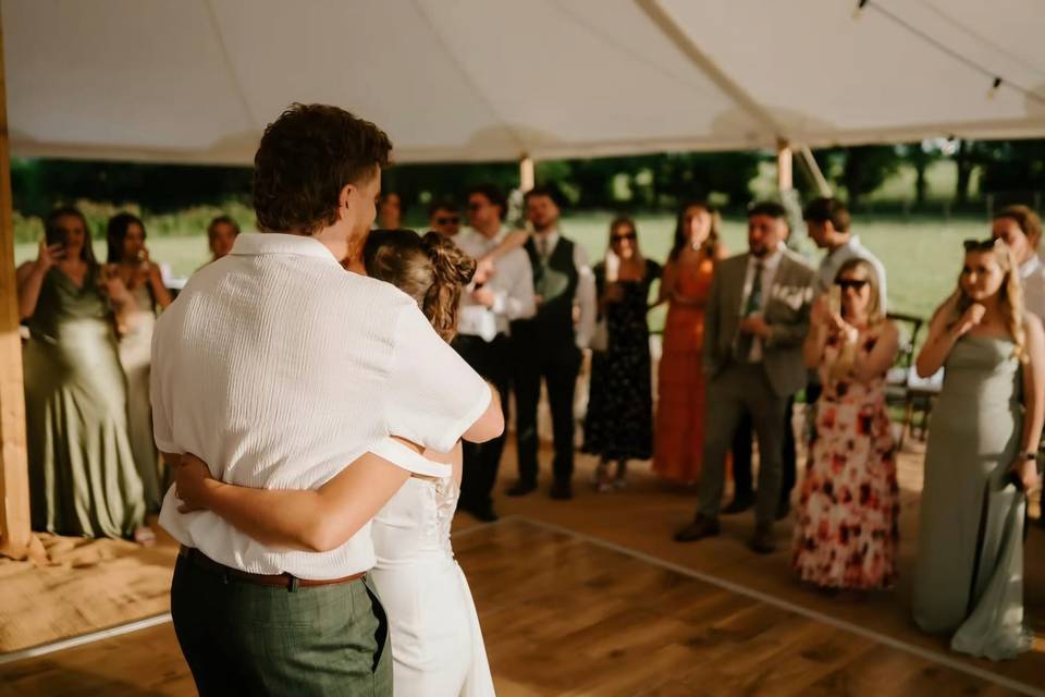 The first dance