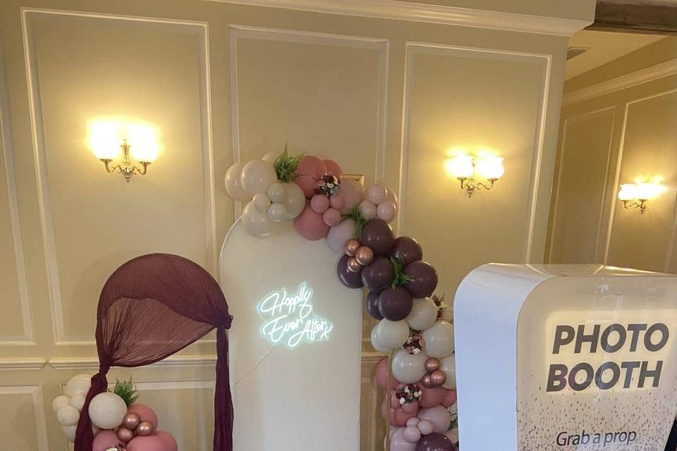 Photobooth set up