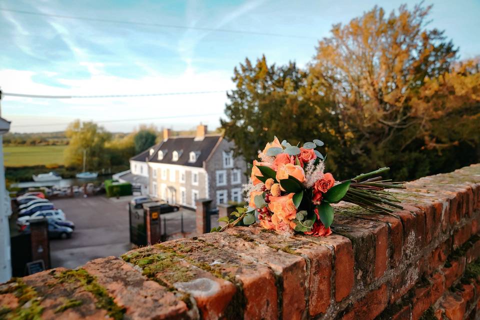 From the church yard