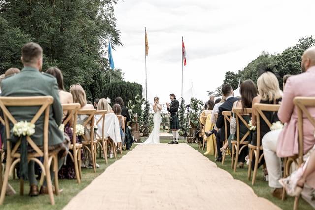 Outdoor ceremony