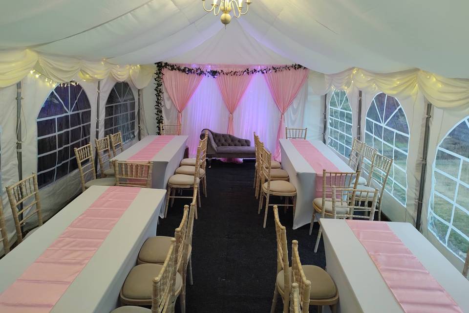 Dinner Marquee Package