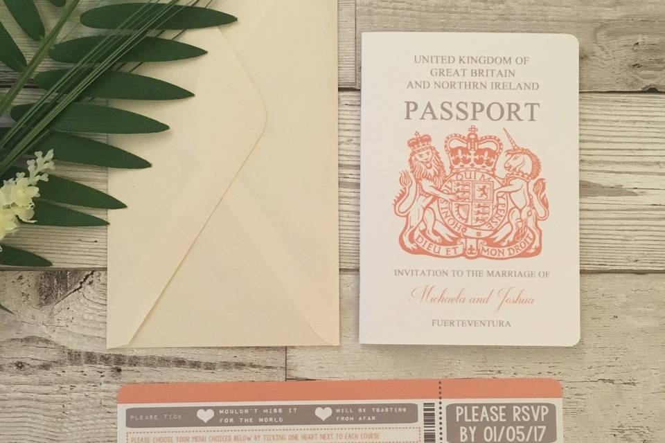 Passport and Boarding Pass