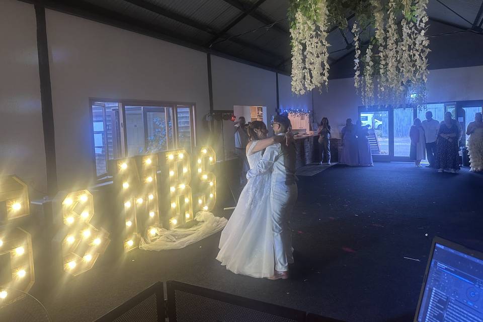 Bride and bride