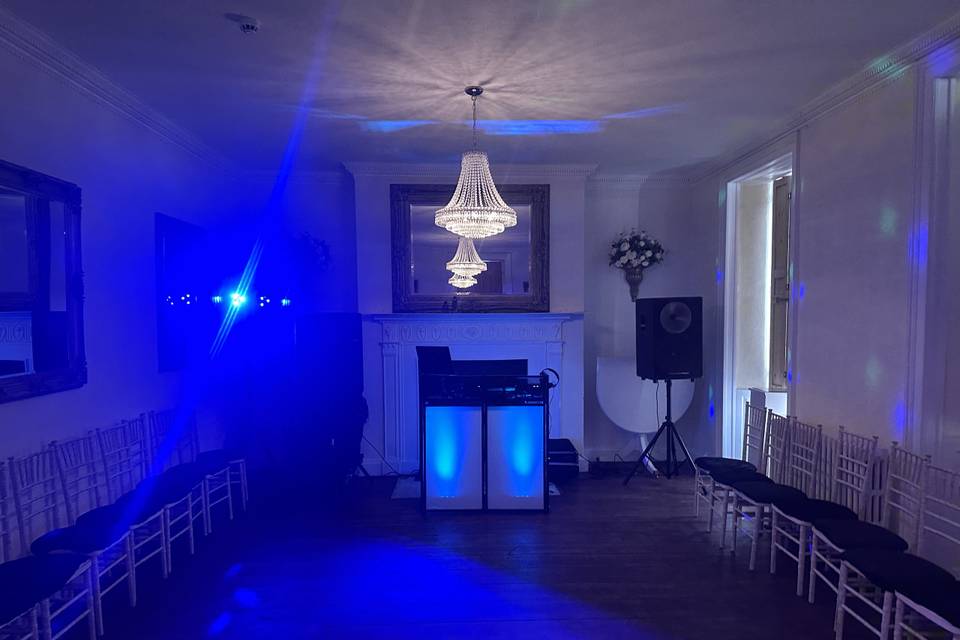 Wedding set up