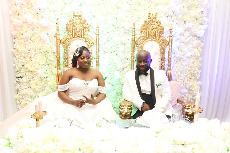 Reception shoot