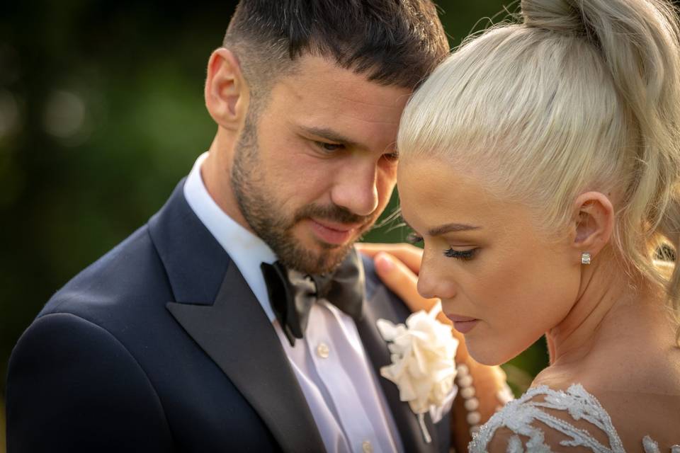 Yorkshire wedding couple