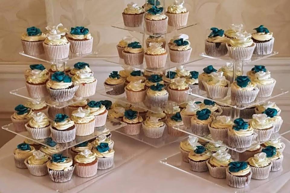 Wedding cupcake towers