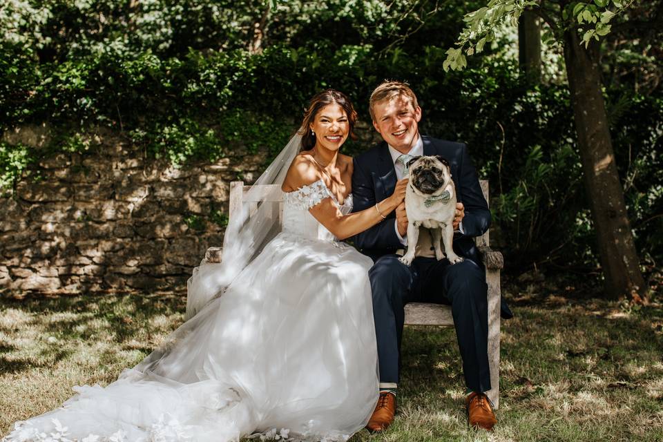 Bride and groom