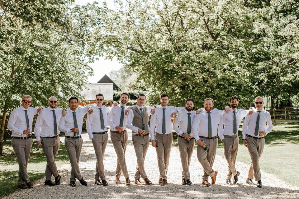 Groom squad