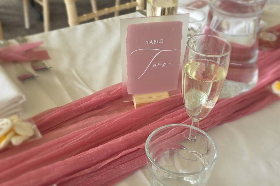 Wedding table