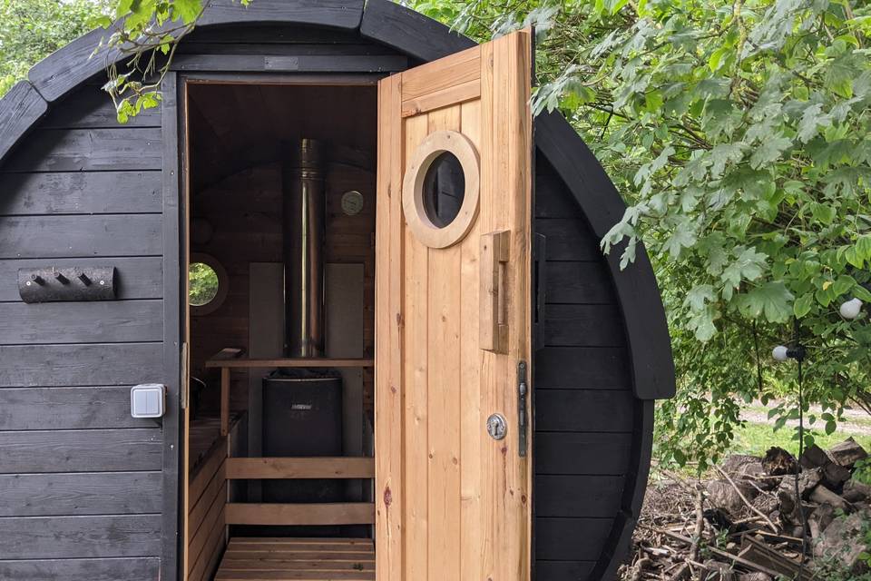 Wood fired Sauna