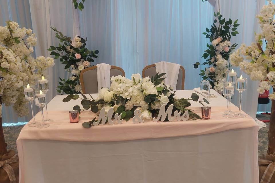 Top Table Decorations