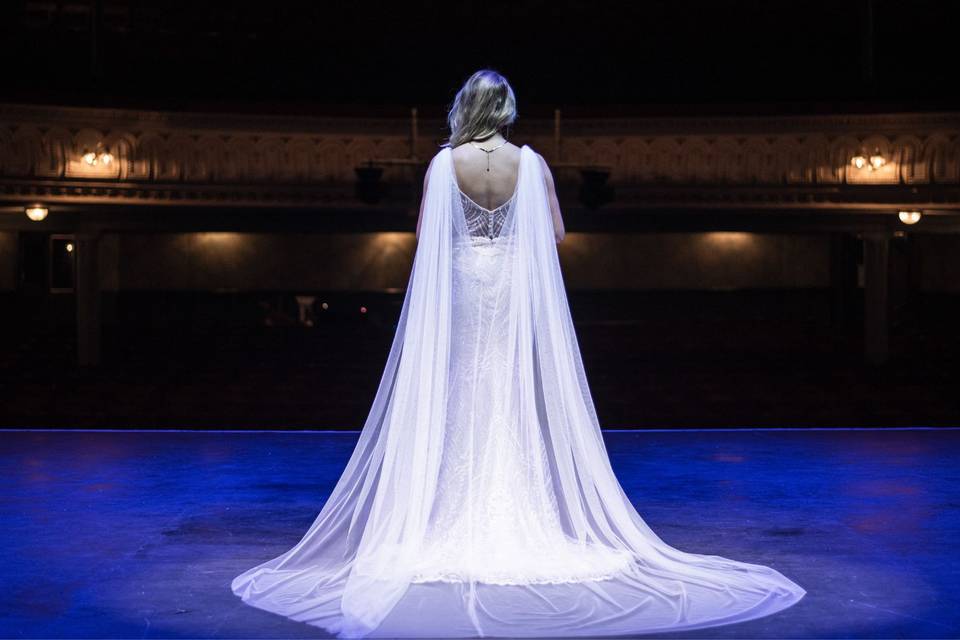 Grand Opera House stage wedding