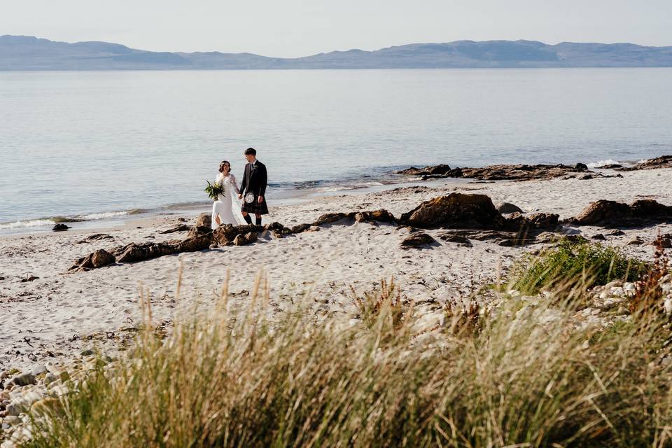 Crear weddings beach wedding