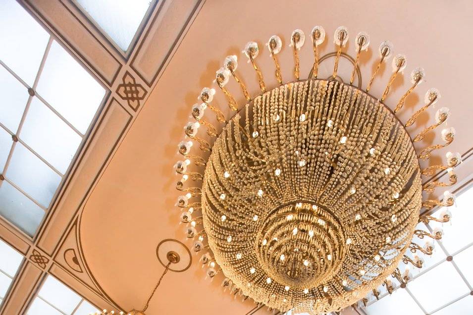 Stunning chandeliers